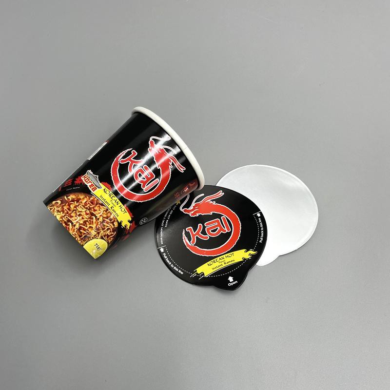 65 g kohandatud logoga prinditud nuudlipabertops